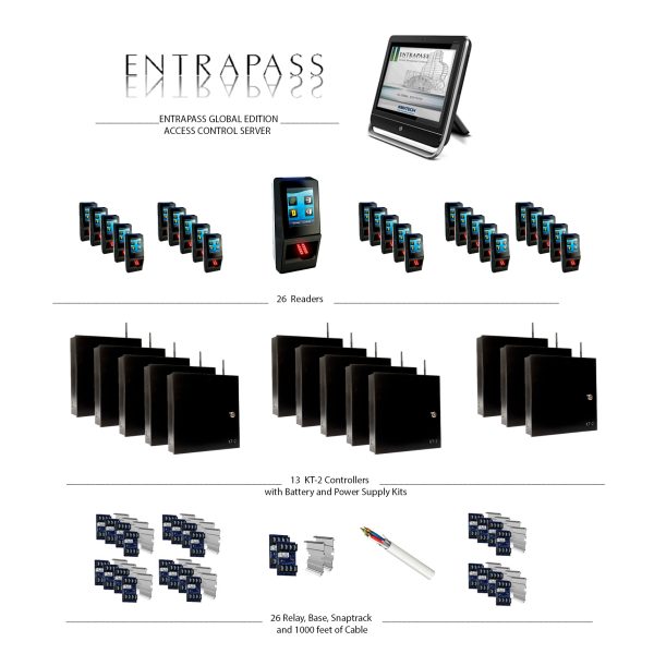 EntraPASS Global Access Control Kit with Fingerprint Readers - Image 3