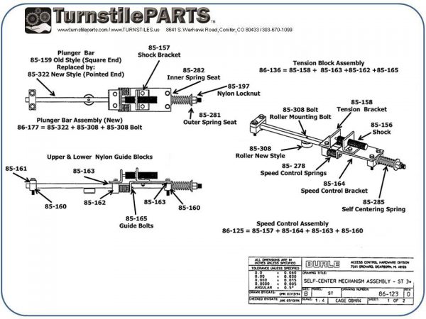 Turnstile Parts - Phillips Burle - Image 12