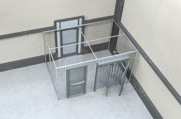 EntraBOX Turnstile and Gate Fence Enclosure - Image 8